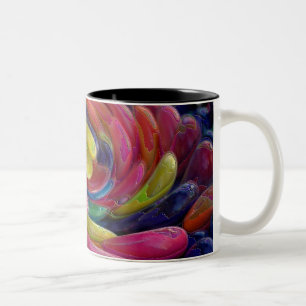 Bicolor Taza de Gumball SeaSwirl - Dos-tono con negro