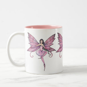 Bicolor Taza de Hada Bailarina Rosa