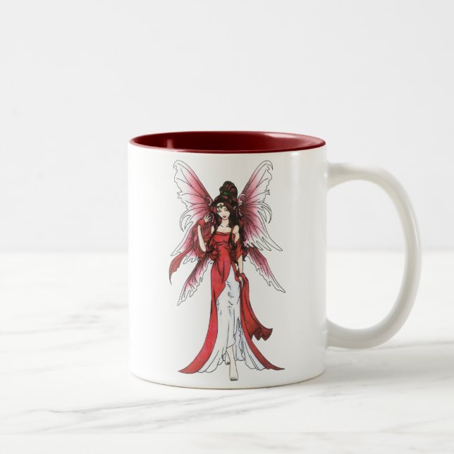 Bicolor Taza de Hada Granate (Derecha)