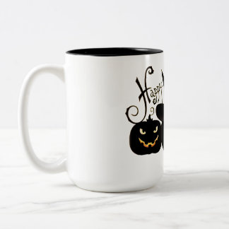 Bicolor taza de halloween