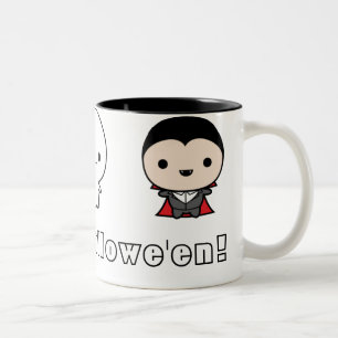 Bicolor Taza de Hallowe'en