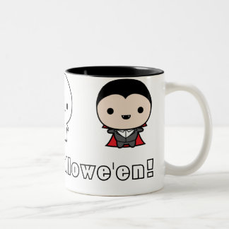 Bicolor Taza de Hallowe'en