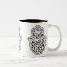 Taza de Hamsa