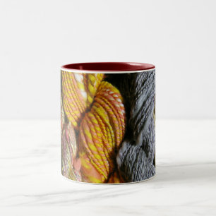 Bicolor Taza de Handspun