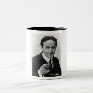 Bicolor Taza de Harry Houdini