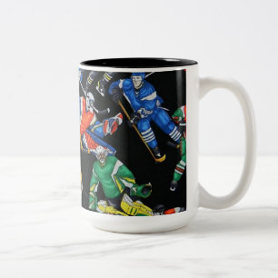 Bicolor Taza de hockey sobre hielo de la temporada de hock