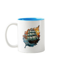 Taza de hoja creativa para café o té