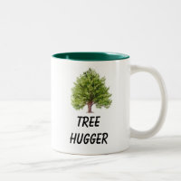 Taza de Hugger del árbol