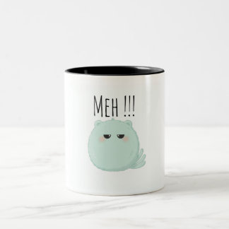 Bicolor Taza de humor