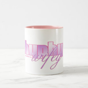 Bicolor Taza de Hyphy Wifey