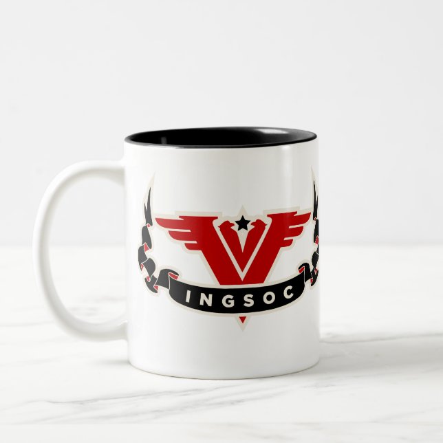 Bicolor Taza de INGSOC (Izquierda)