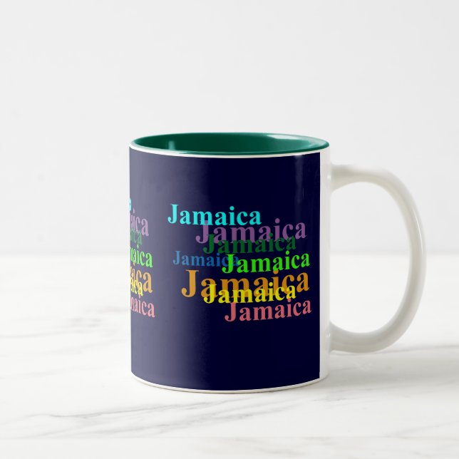 Bicolor Taza de Jamaica (Derecha)