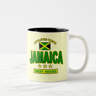 Bicolor Taza de Jamaica el Caribe