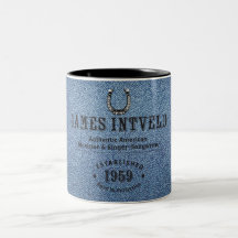 Taza de James Intveld Blue Denim