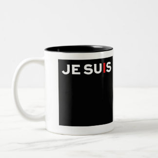 Bicolor Taza de Je Suis