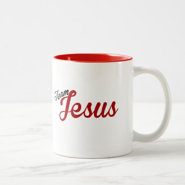 Bicolor Taza de Jesús del equipo (Derecha)
