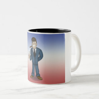 Bicolor Taza de JFK