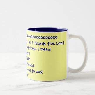 Bicolor Taza de Johnny Appleseed