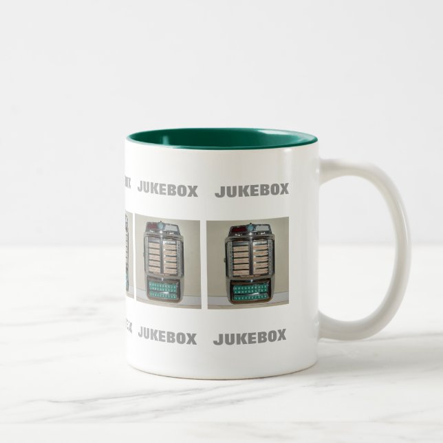 Bicolor taza de JUKEBOX (Derecha)
