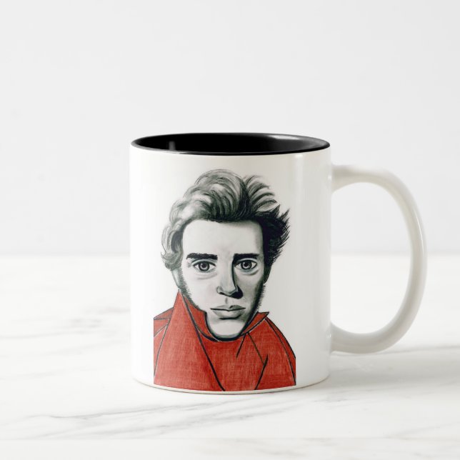 Bicolor Taza de Kierkegaard (Derecha)
