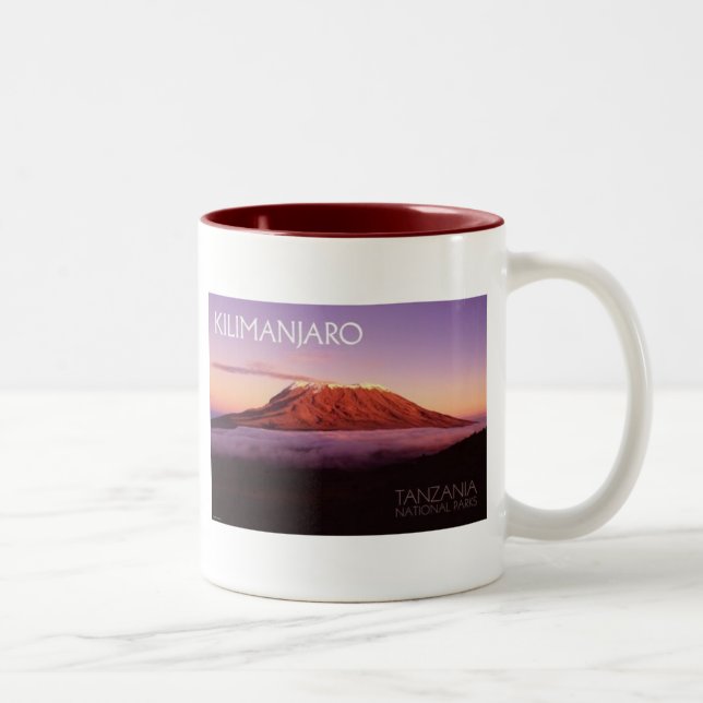 Bicolor Taza de Kilimanjaro (Derecha)