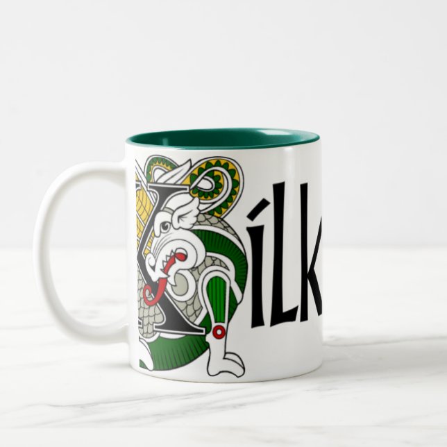 Bicolor Taza de Kilkenny (Izquierda)