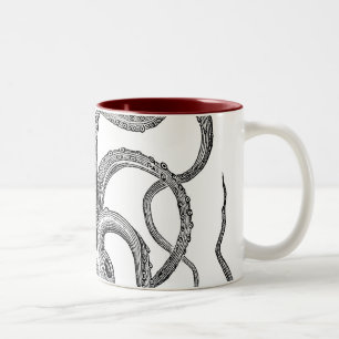 Bicolor Taza de Kraken