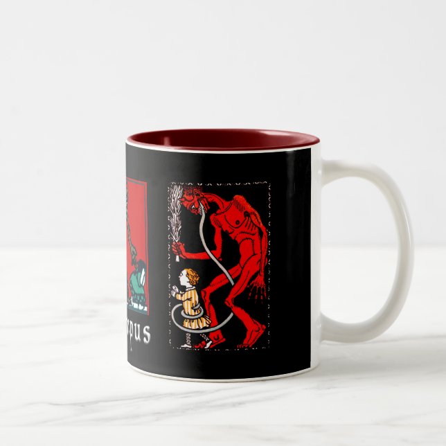 Bicolor Taza de Krampus (Derecha)