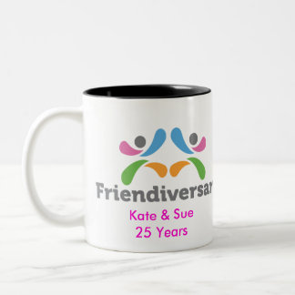 Bicolor Taza de la amistad