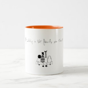 Bicolor Taza de la amistad