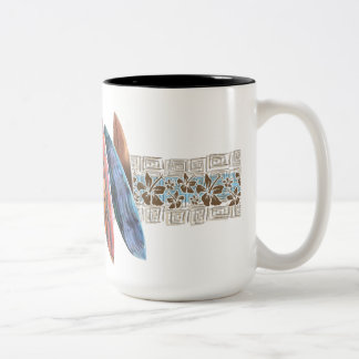 Bicolor Taza de la banda de la tabla hawaiana de Hibby