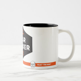 Bicolor Taza de la bandera del componedor del rasgón -