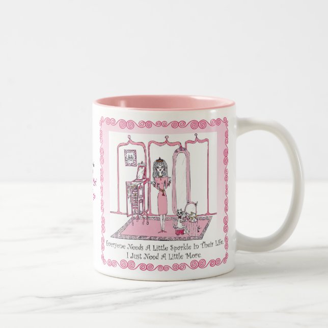 Bicolor TAZA de la chispa (Derecha)