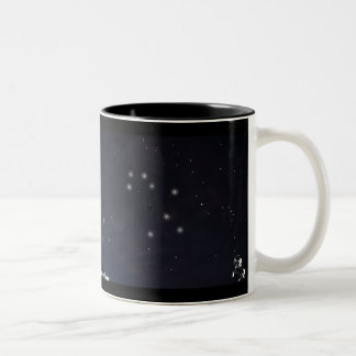 Bicolor Taza de la colección del zodiaco del sagitario