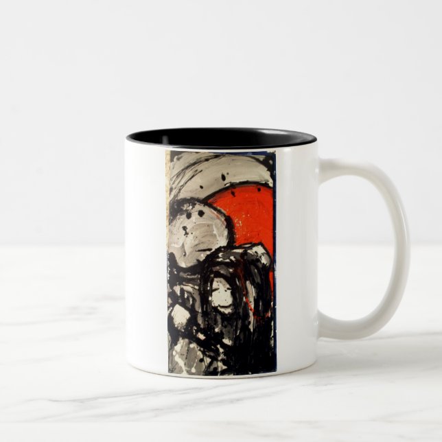Bicolor taza de la comodidad (Derecha)