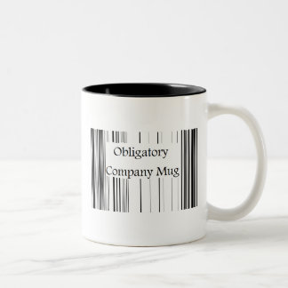 Bicolor Taza de la compañía