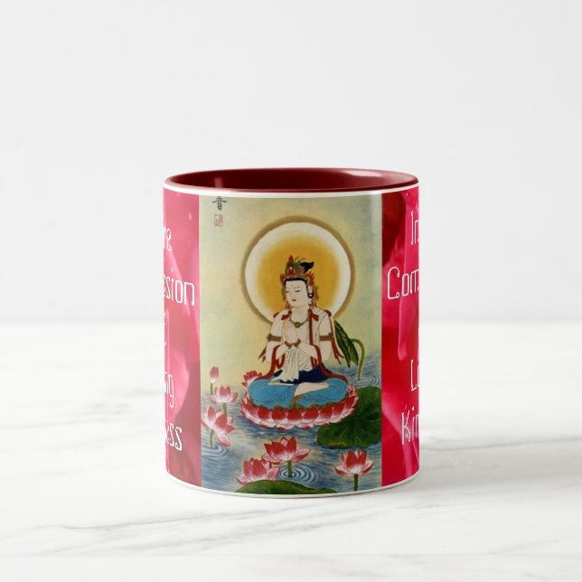 Bicolor Taza de la compasión (Centro)