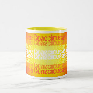 Bicolor Taza de la conciencia del aumento
