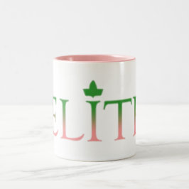 Bicolor Taza de la élite