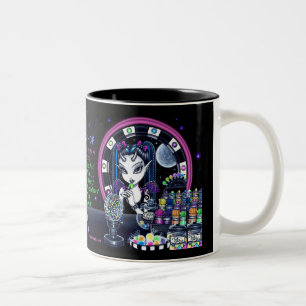Bicolor Taza de la fantasía del Faery "de la tienda del