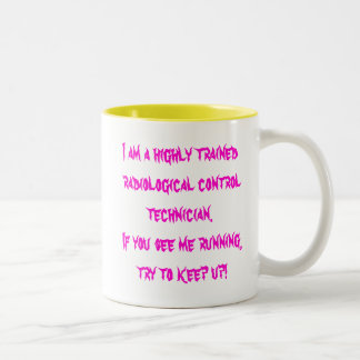 Bicolor Taza de la física sanitaria de LANL