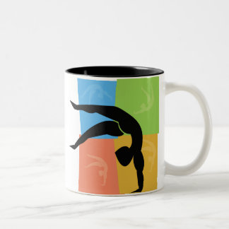 Bicolor Taza de la gimnasia