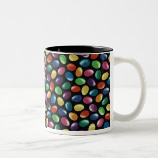 Bicolor Taza de la haba de jalea