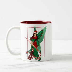 Bicolor Taza de la hada del navidad