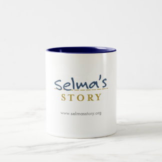 Bicolor Taza de la historia de Selma