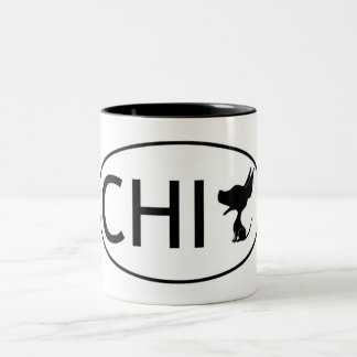Bicolor Taza de la JI (chihuahua)