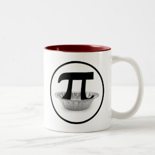 Bicolor Taza de la lata del pi