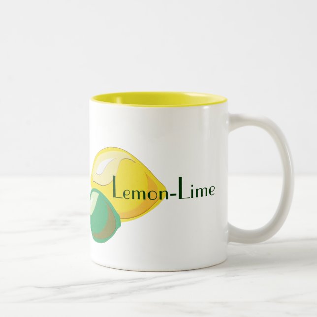 Bicolor Taza de la Limón-Cal (Derecha)