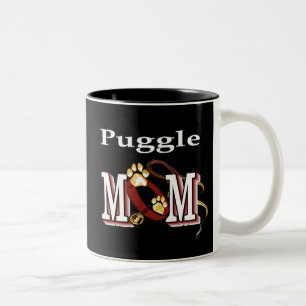 Bicolor Taza de la mamá de Puggle