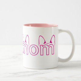 Bicolor Taza de la mamá del Corgi